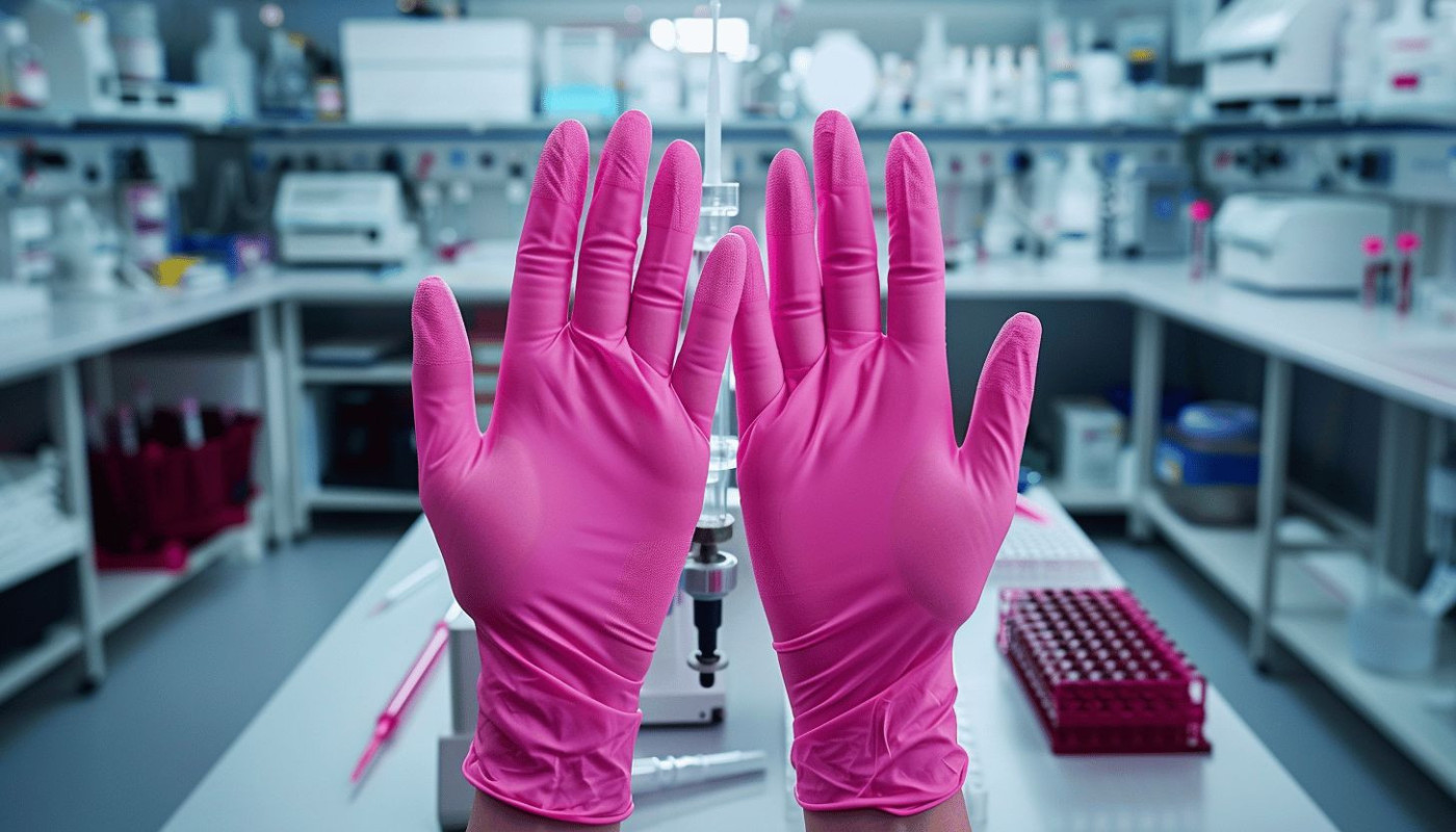 Comment les gants en nitrile rose améliorent la sécurité dans divers secteurs
